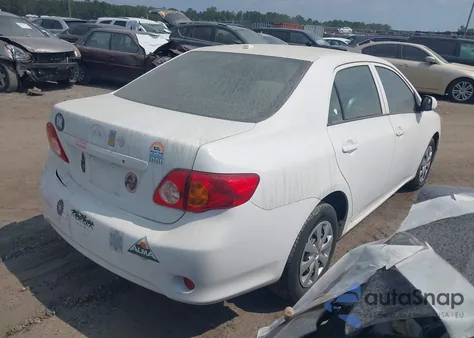 2009 Toyota Corolla Le из США, поврежденный, VIN JTDBL40E79J013354